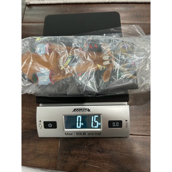 Hallmark Jolly Tie Greetings Reindeer Christmas Necktie Black - Picture 9 of 9